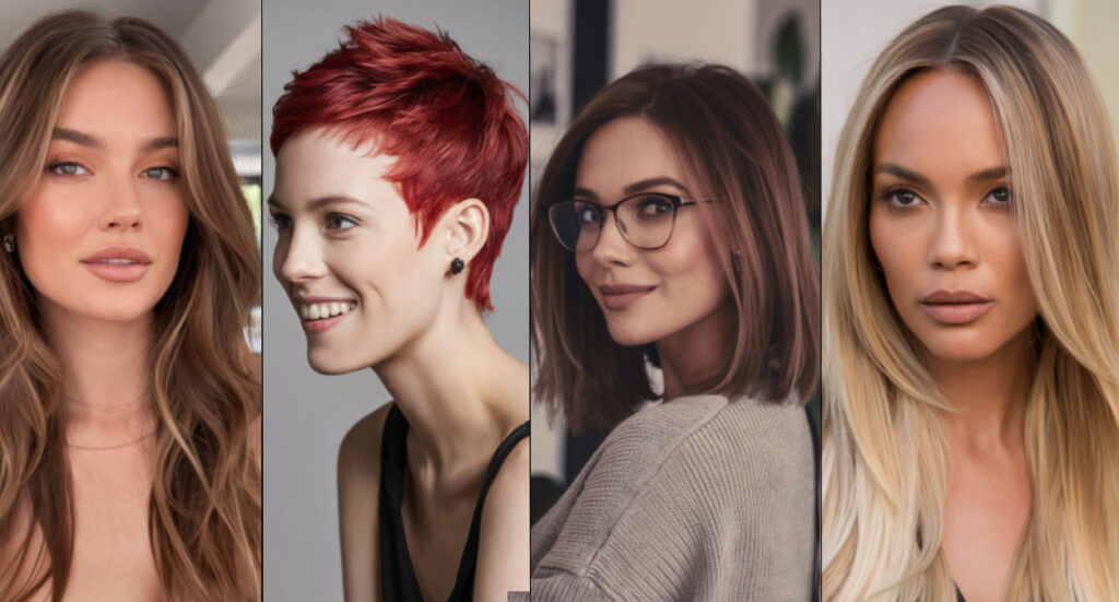 oval shape face hairstyle female