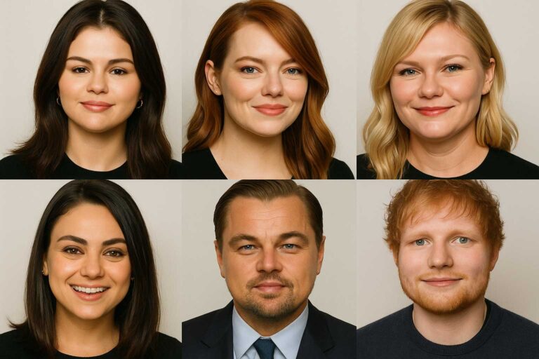 Celebrities with Round Faces – 10 Inspiring Stars