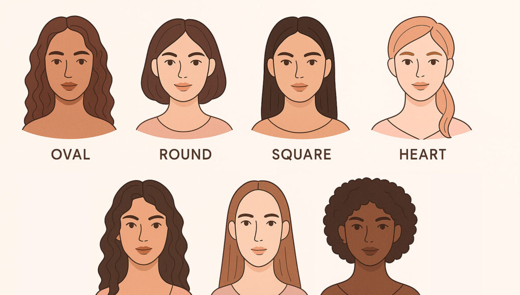 7 Different Types of Face Shapes