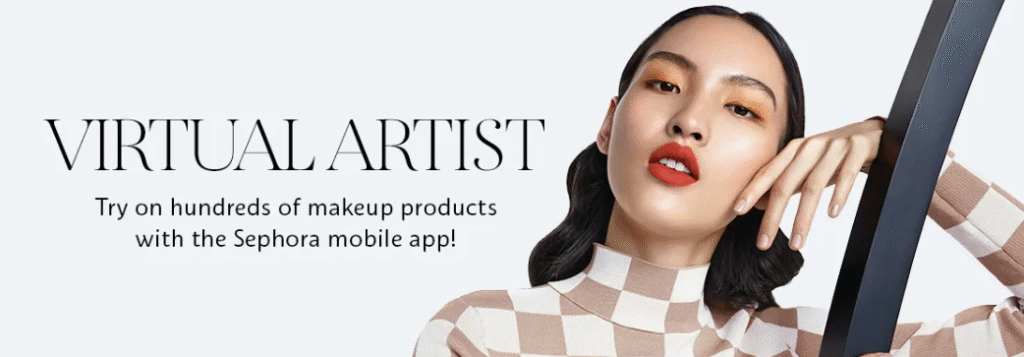 Sephora Virtual Artist - Virtual try on