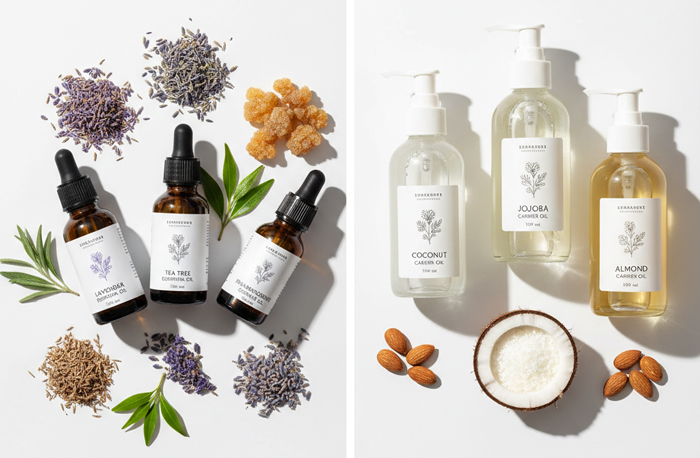 Essential Oils vs. Carrier Oils