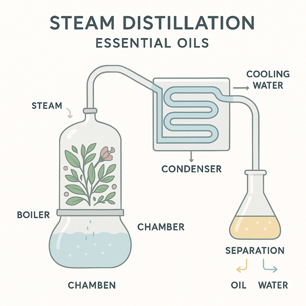 steam distillation process 