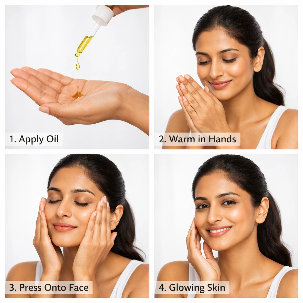 Step-by-step guide on how to apply argan oil on face for best results
