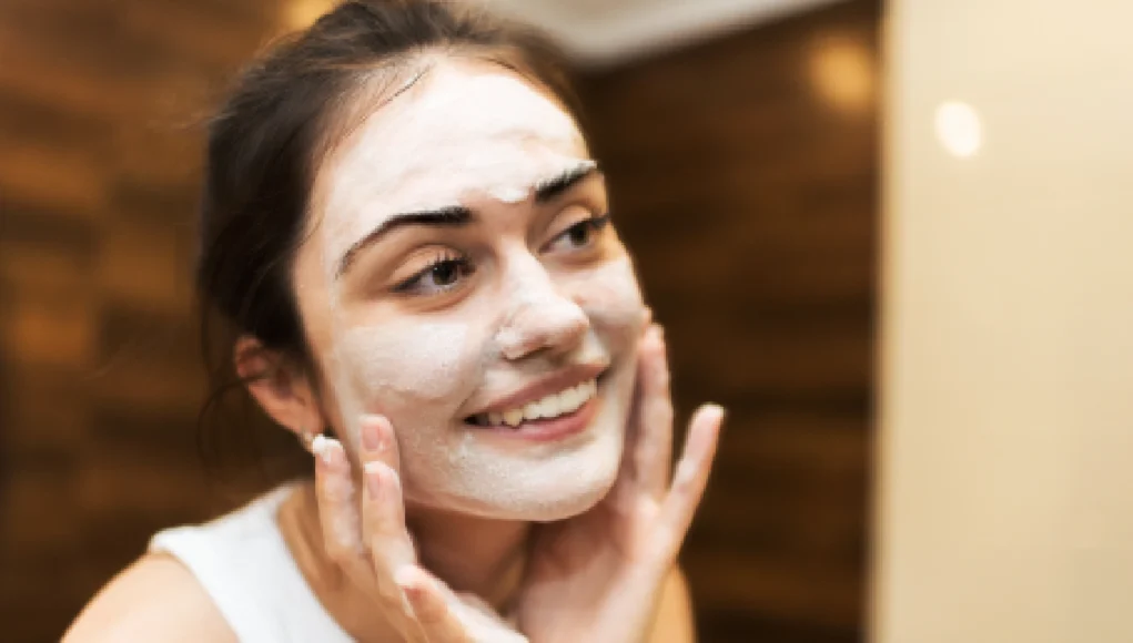 how to make rice face mask at home