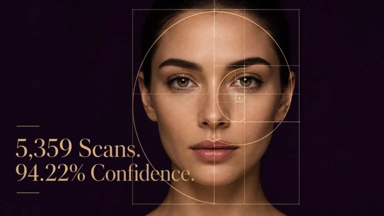 What 5,359 Golden Ratio Face Scans Reveal About Facial Harmony